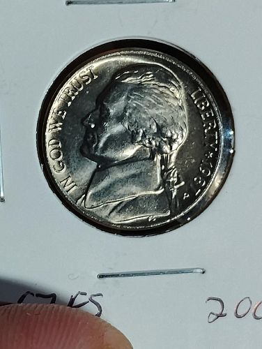 1987-P JEFFERSON NICKEL MS-67 , FULL STEPS