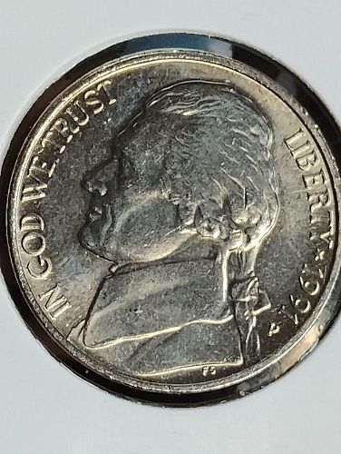 1991-P JEFFERSON NICKEL MS-63