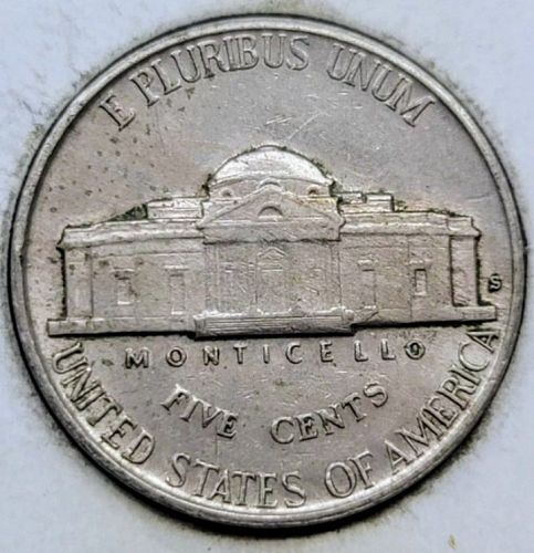 1940 S Jefferson Nickel &bull; Better Date &bull; Partial Steps &bull; AU+