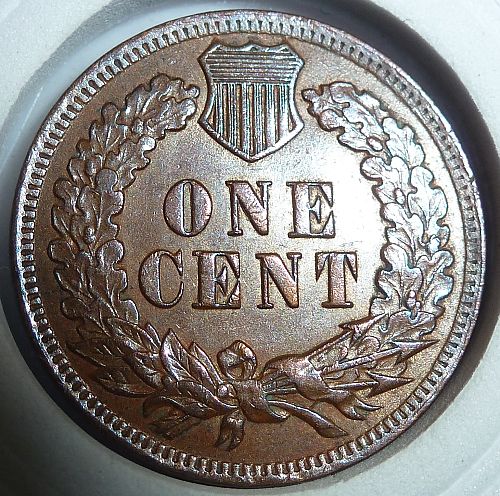 1907 UNCIRCULATED BN-UNC INDIAN CENT  (150-A)
