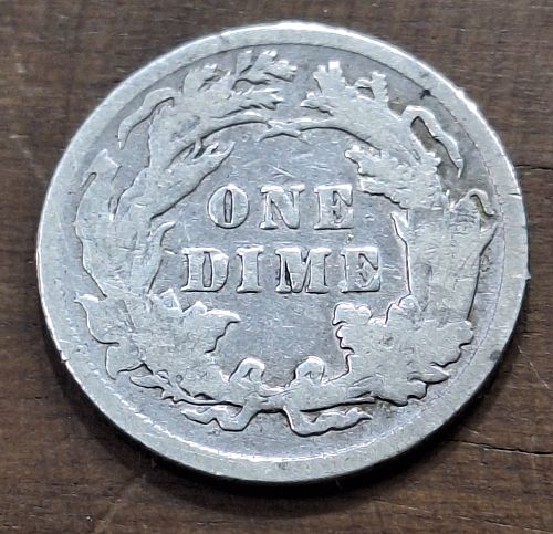 1887 Seated Liberty Dime