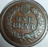 1886 type 1 Indian Cent Round Bust Grades VERY FINE (150-Q )