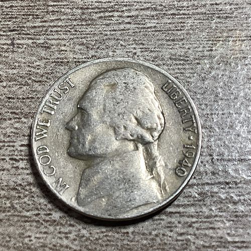 1940 S Jefferson Nickel