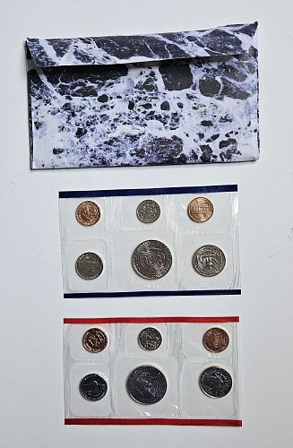 1997 US Mint Uncirculated 10 Coin Set P & D