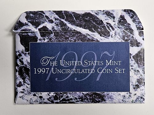 1997 US Mint Uncirculated 10 Coin Set P & D