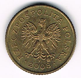 1 Grosz, Poland, 2008