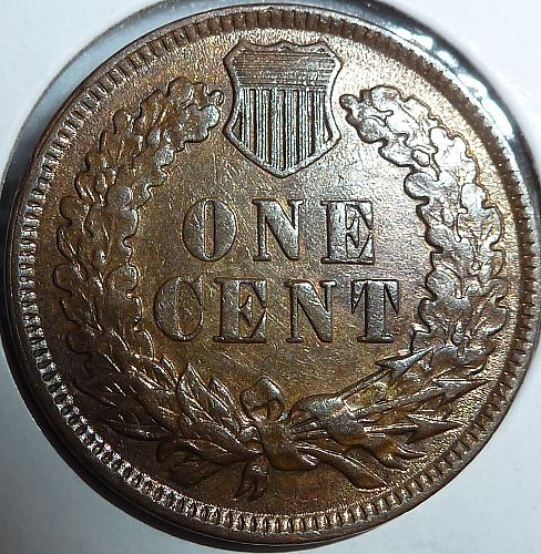 1890 ABOUT UNCIRCULATED Indian Cent Grades AU ( 150-E)