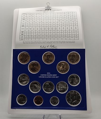 2014 United States Uncirculated Mint Set
