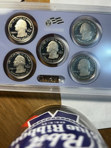 2010 S Proof Sets: 5 Piece Quarter Set