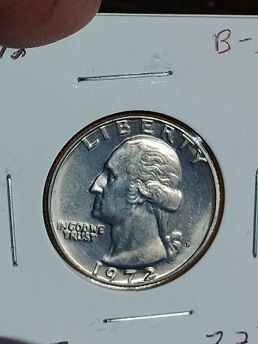 1972-D WASHINGTON QUARTER MS-67