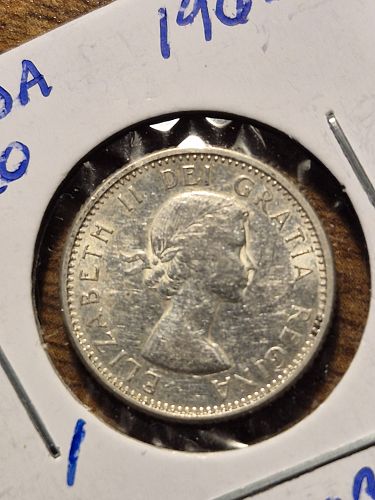 1963 Canadian 10 Cents