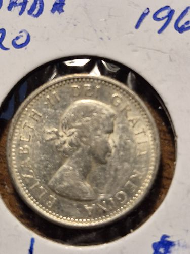 1963 Canadian 10 Cents