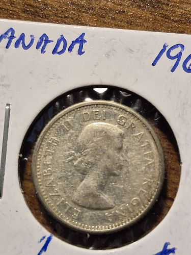 1962 Canadian 10 Cents