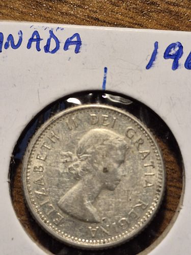 1962 Canadian 10 Cents