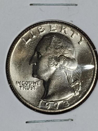 1973 WASHINGTON QUARTER MS-66