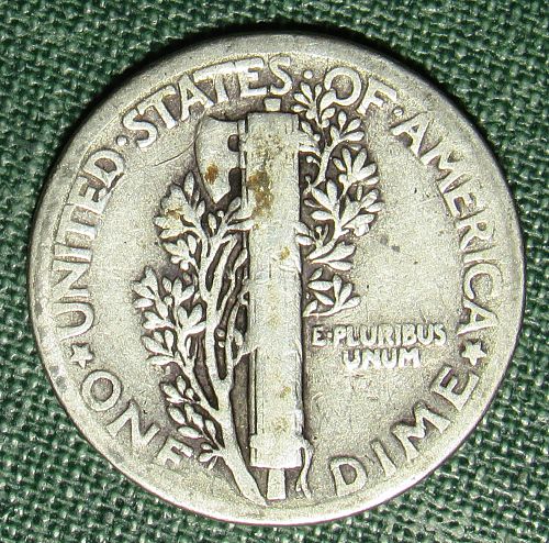 1935 P Mercury Dime
