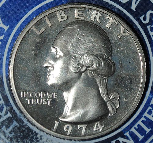 1974 S Washington Quarter B223