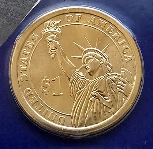 2014-P Hoover Presidential Dollar - BU in Original Mint Cello (R16)
