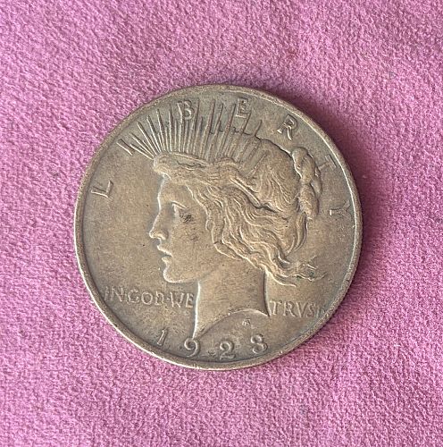 1923 P Peace Dollar, 90% Silver