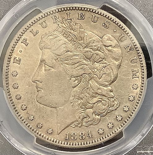 1884-S Morgan Silver Dollar PCGS XF40 / KEY DATE