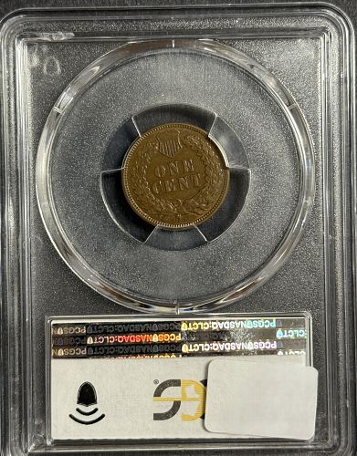 1872 Indian Head Cent, AU53 PCGS (12327)
