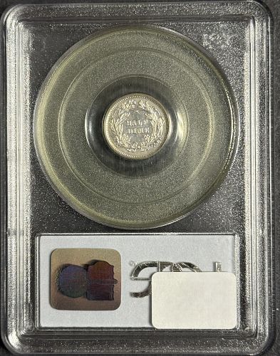 1868 Seated Half Dime, PF63 PCGS (12343)