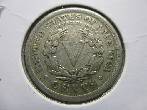 1911  VG10 Liberty Nickel.  Item: 5 L11-22.