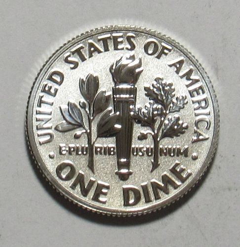 2018 S Silver Reverse Proof Roosevelt Dime