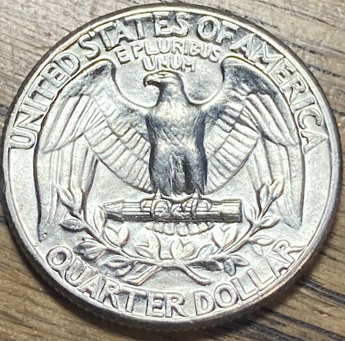 1963 Washington quarter UNCIRCULATED condition