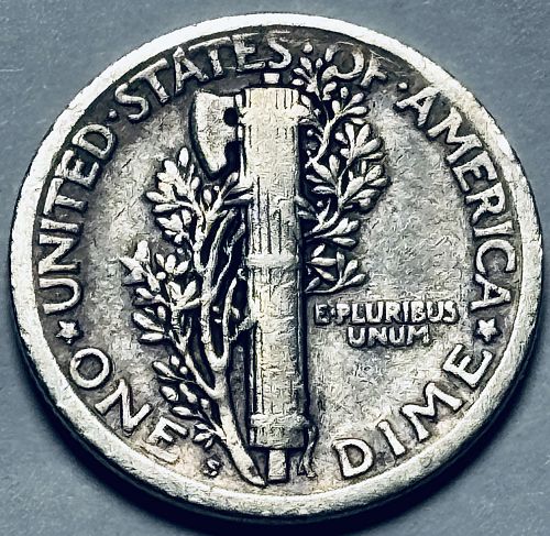 1920 S Mercury Dimes