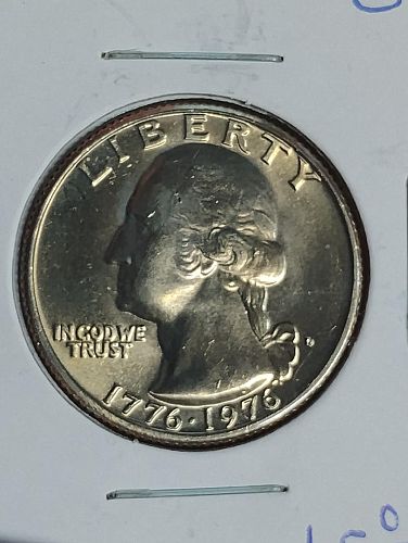 1976-D WASHINGTON QUARTER MS-65