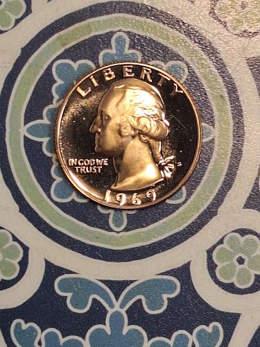 1969 S WASHINGTON QUARTER       ck06