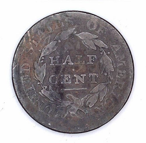 1809 P Classic Head Half Cent
