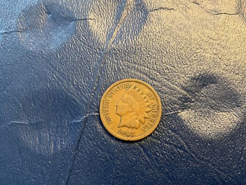 1907 P Indian Head Cent