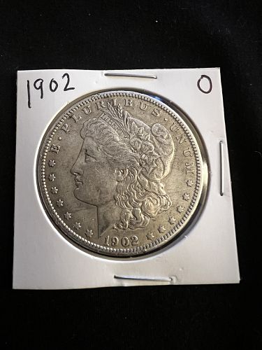 1902 O Morgan Dollars