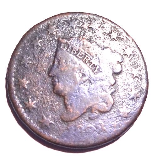 1823 Coronet Head Large Cent