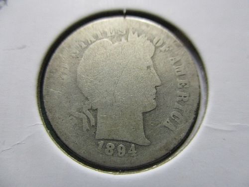 1894-O  AG3 Barber Dime.  Item: 10 B94O-01.