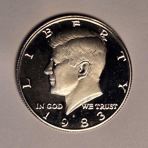 1983-S Kennedy Half Dollar Proof-64 (Near Gem)