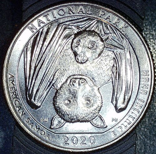 2020 S American Samoa National Park America The Beautiful Quarter BU or Better