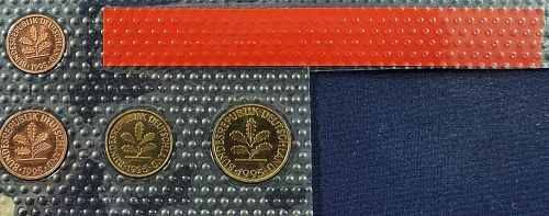 Germany - 1995 A (Berlin Mint) - partial mint set (20,000 minted)