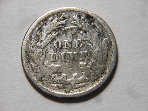 1887-P Silver Seated Liberty Dime