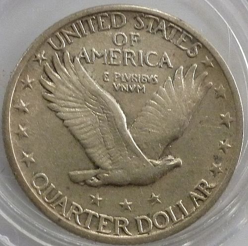 1919-S EXTRA FINE STANDING LIBERTY QUARTER # 60-S