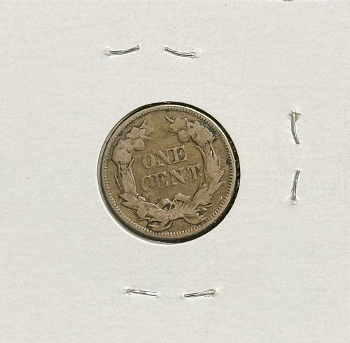 1857 Flying Eagle Cent, Fine. (11606)