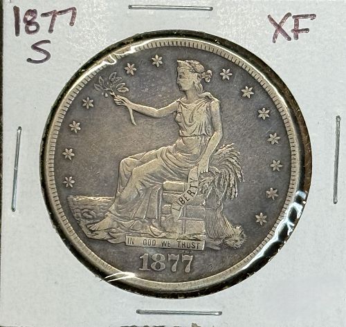 1877-S Trade Dollar, XF, (11325)