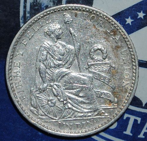 Peru Dinero 1906 {{{B310