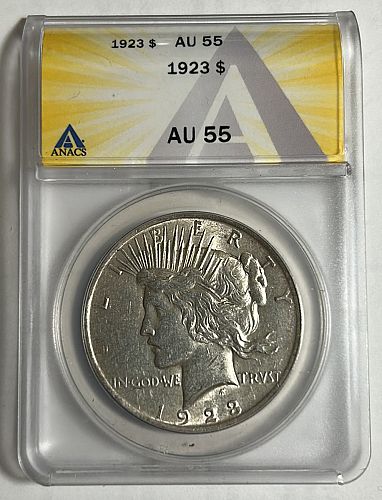 1923 Peace Dollars S-1