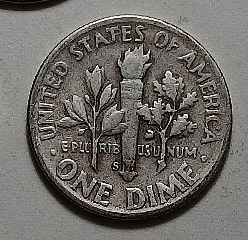 1948 S Roosevelt Dime Lot RVS48