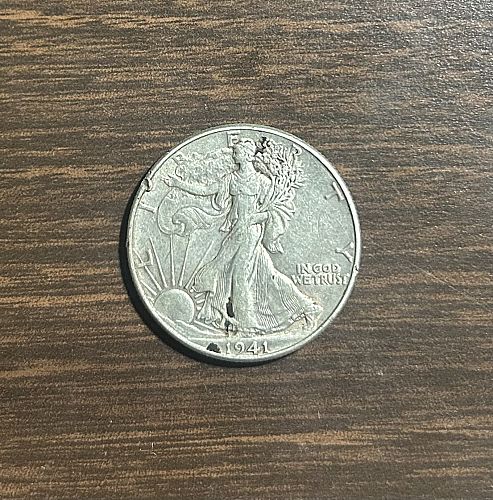 1941 P Walking Liberty - VF