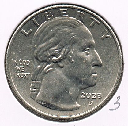 25 Cents / Quarter 2023 D, Eleanor Roosevelt