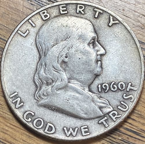 1960D Franklin half in FINE-VERY FINE condition